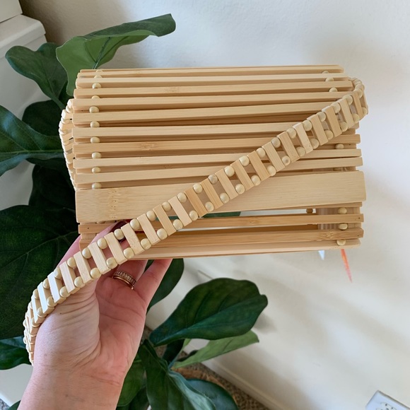 C&C California Handbags - C&C bamboo crossbody purse